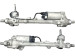 Steering rack with EPS Acura MDX 22-