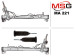 Steering rack with GUR Mazda CX-7 06-12