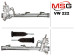 Power steering rack VW Passat B7 11-15 (USA), VW Beetle 11-19, VW Jetta VI 10-18