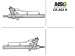 Steering rack with GUR Chevrolet Nubira 05-11, Chevrolet Lacetti 04-13, Daewoo Nubira 03-05