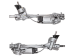 Steering rack with EPS