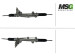 Steering rack with GUR Mercedes-Benz SL R230 01-11