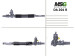 Steering rack with GUR Opel Astra G 98-05, Daewoo Nexia 95-08, Daewoo Lanos 97-09