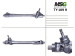 Steering rack without steering gear Toyota RAV4 05-13