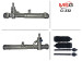 Steering rack with GUR Fiat Linea 07-18, Peugeot Bipper 08-17, Citroen Nemo 08-17