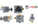Hydrauliczna pompa wspomagania Audi 80 91-95, Audi 80 78-86, Mercedes-Benz MB100 88-92