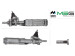 Crémaillère de direction electrique Audi A5 07-16, Audi A4 07-15