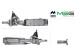 Steering rack with EPS