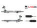 Crémaillère de direction non assistée Hyundai Veloster 11-18, Hyundai Elantra MD 11-16