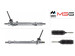 Crémaillère de direction non assistée Nissan X-Trail T31 07-14, Nissan Qashqai 07-14
