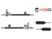 Cremallera dirección mecánica Renault Symbol 98-08, Renault Clio II 98-05, Renault Kangoo 97-07