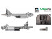 Crémaillère de direction electrique xdrive Série M UM BMW X4 G02 18-, BMW X3 G01 17-
