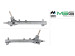 Steering rack without steering gear Renault Megane IV 16-
