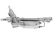 Steering rack with EPS Subaru XV 17-, Subaru Impreza 16-23