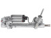 Steering rack with EPS