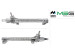 Steering rack without steering gear Toyota Corolla 02-07