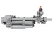 Steering rack with EPS