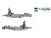 Cremallera dirección asistida Mercedes-Benz CLC 08-11, Mercedes-Benz CLK W209 02-10, Mercedes-Benz C-Class W203 00-07