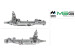 Cremallera dirección asistida Mercedes-Benz SLK R171 04-11, Mercedes-Benz CLK W209 02-10, Mercedes-Benz C-Class W203 00-07