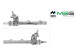 Steering Rack with HPS Opel Vectra B 95-02