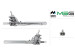 Steering Rack with HPS Opel Signum 03-08, Opel Vectra C 02-08