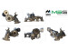 Turbocompresseur (turbo voiture) sous le boulon VW Golf IV 97-03, Audi A3 96-03, Skoda Octavia Tour 96-10
