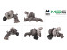 Turbocompresseur (turbo voiture) VW Caddy III 04-15, Audi A3 03-12, Skoda Octavia A5 04-13