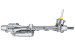 Steering rack with EPS