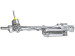 Steering rack with EPS