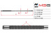 Steering rack shaft (HPS) Audi A6 97-04