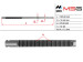 Cremagliera scatola sterzo VW Polo 02-09, Audi A2 00-05, Skoda Fabia I 99-07