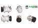Air conditioner compressor Renault Logan 04-13, Renault Sandero 07-13, Dacia Logan 04-12