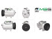 Compressore aria condizionata VW Passat B3-B4 88-96, VW Passat B5 96-05, Audi A6 97-04