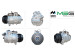 Klimakompressor auto BMW 3 E46 99-05, BMW X3 E83 04-10, BMW X5 E53 00-07