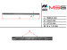 Vástago cremallera mecánica Nissan Micra 03-10, Nissan Note 05-12