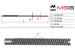 Cremagliera scatola sterzo VW Golf II 83-92, VW Caddy II 95-04, SEAT Toledo I 91-99
