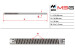 Vástago cremallera mecánica Toyota Auris E150 06-12, Toyota Corolla 07-13, Lexus CT 200h 10-22