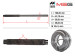 Vástago cremallera dirección asistida VW Crafter 06-16, Mercedes-Benz Sprinter 906 06-18