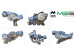 Turbocompresseur (turbo voiture) Bi-Turbo assemblés Renault Espace 15-, Renault Trafic 14-, Opel Vivaro 14-19