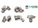 Turbocompresseur (turbo voiture) retour cylindre 4-6 BMW 3 E90-93 05-12, BMW Z4 E89 09-17, BMW 1 E81-88 04-11