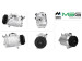 Klimakompressor auto Renault Megane II 03-09, Renault Scenic III 09-16, Nissan Qashqai 07-14
