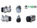 Air conditioner compressor Opel Astra G 98-05, Opel Combo C 01-11, Opel Zafira B 05-12