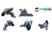 Turbocompresseur (turbo voiture) VW Caddy III 04-15, Audi A3 03-12, Skoda Superb 08-15