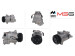 Air conditioner compressor Opel Meriva B 10-17, Opel Zafira C 11-19, Opel Astra J 10-15