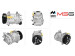 Klimakompressor auto Peugeot 607 99-10, Peugeot 407 03-11, Citroen C5 08-19