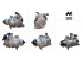Compressore aria condizionata VW Touareg 02-10, VW Touareg 10-18, Audi Q7 05-15