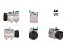 Компресор кондиціонера Hyundai Trajet FO 00-08, Hyundai Sonata EF 98-04, Hyundai Santa FE 00-06
