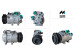 Compressore aria condizionata Hyundai Santa Fe 06-12, Hyundai Sonata NF 04-09, Kia Sorento 09-15