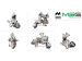Turbine (turbolader) Fiat Punto 12-18, Alfa Romeo MiTo 08-18, Lancia Ypsilon 12-