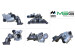 Turbine (turbolader) Ford Galaxy 06-15, Volvo XC60 08-17, Range Rover Evoque 11-19